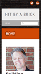 Mobile Screenshot of hitbyabrick.com